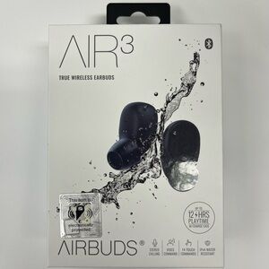 AirBuds True Wireless Earbuds - Black Earphones